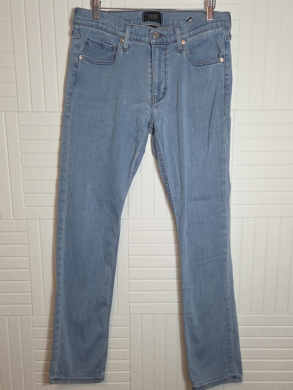 PAIGE Federal Straight Leg Jeans Size 31